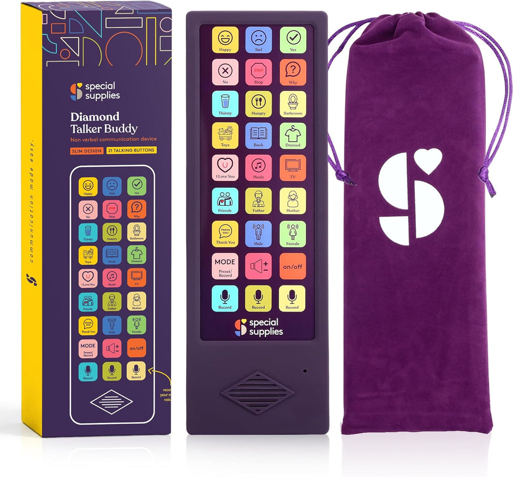 Talker Buddy AAC Communication Device for Non-Verbal Kids & Adults – S ...