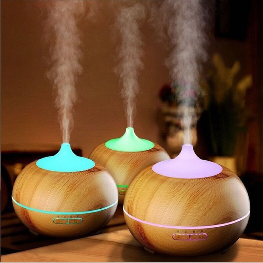 Mistyrious Essential Oil Humidifier Natural Oak Design With Easy Remote (Copy) SHOPS
