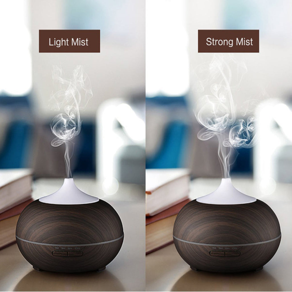 Mistyrious Essential Oil Humidifier Natural Oak Design With Easy Remote (Copy) SHOPS