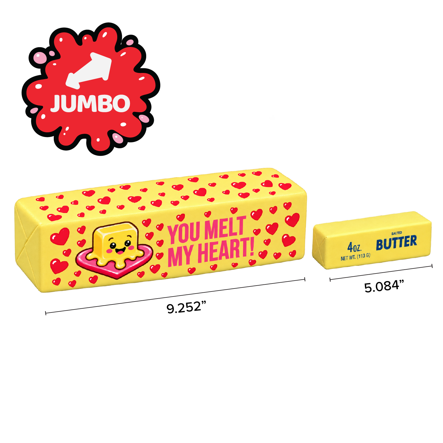 Fun Doh Valentines Day JUMBO Butter Squishy - PREORDER expected 12/22 ...