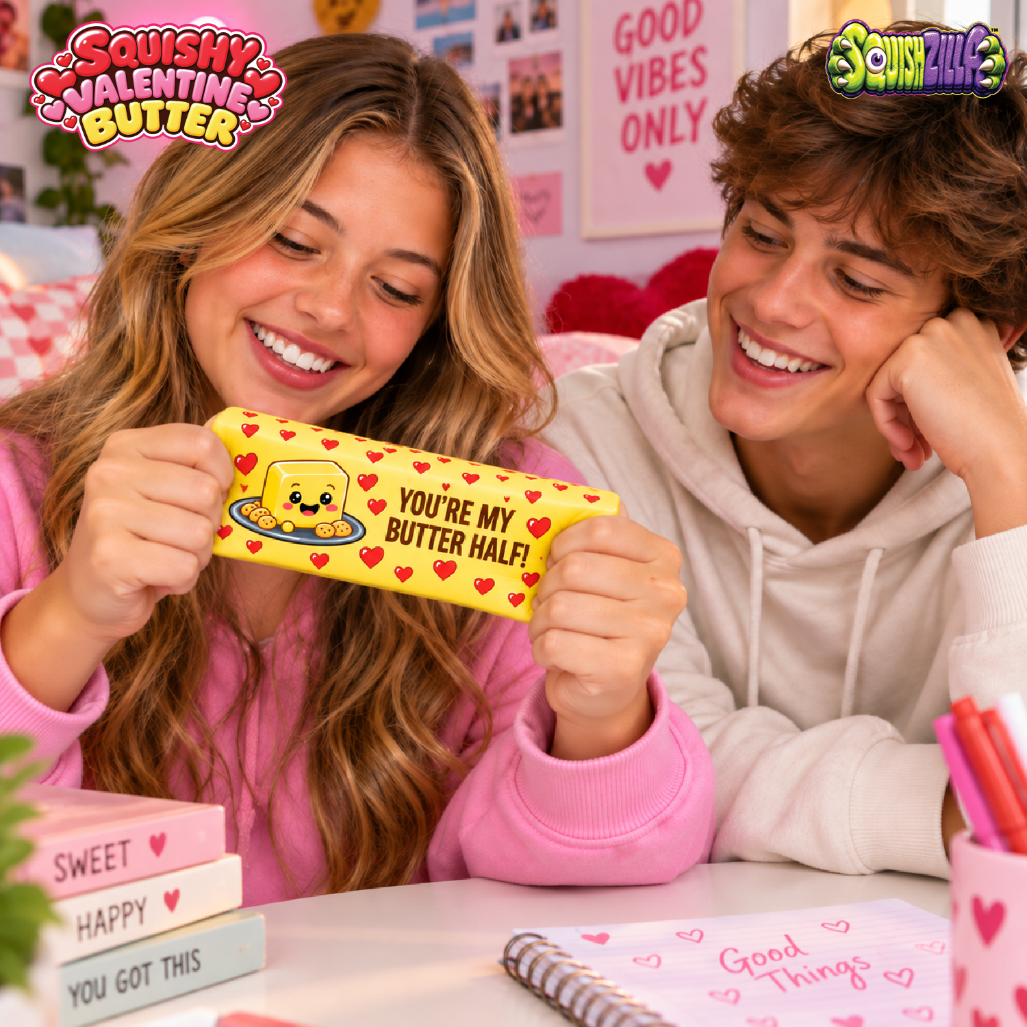 Fun Doh Valentines Day JUMBO Butter Squishy - PREORDER expected 12/22 ...