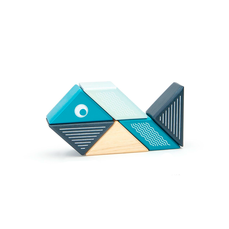 Travel Pals - Whale Magnetic Wooden Blocks 6 pieces – The Autism Store