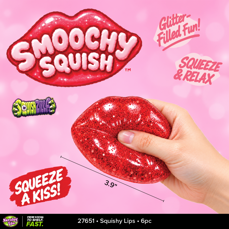 Fun Doh Valentines Day Glitter Red Squishy - PREORDER expected 12/14 ...