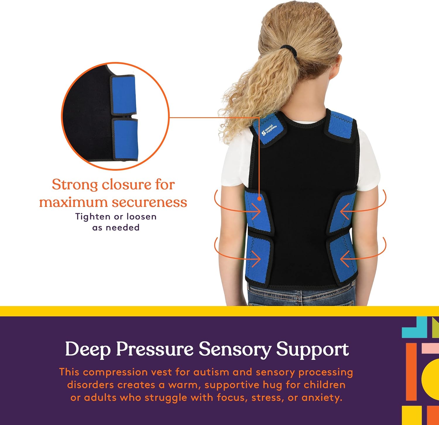 Deep Pressure Sensory Compression Vest – The Autism Store