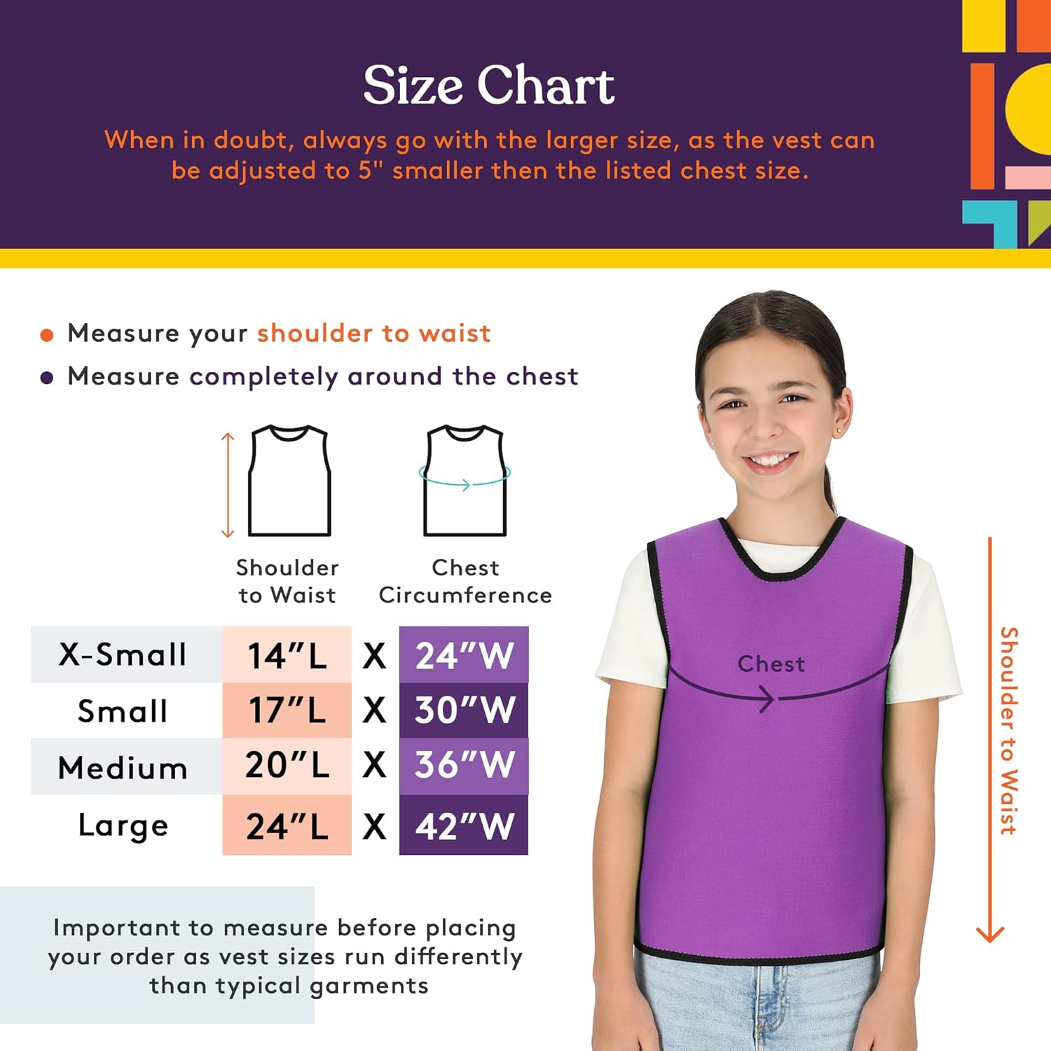 Deep Pressure Sensory Compression Vest – The Autism Store