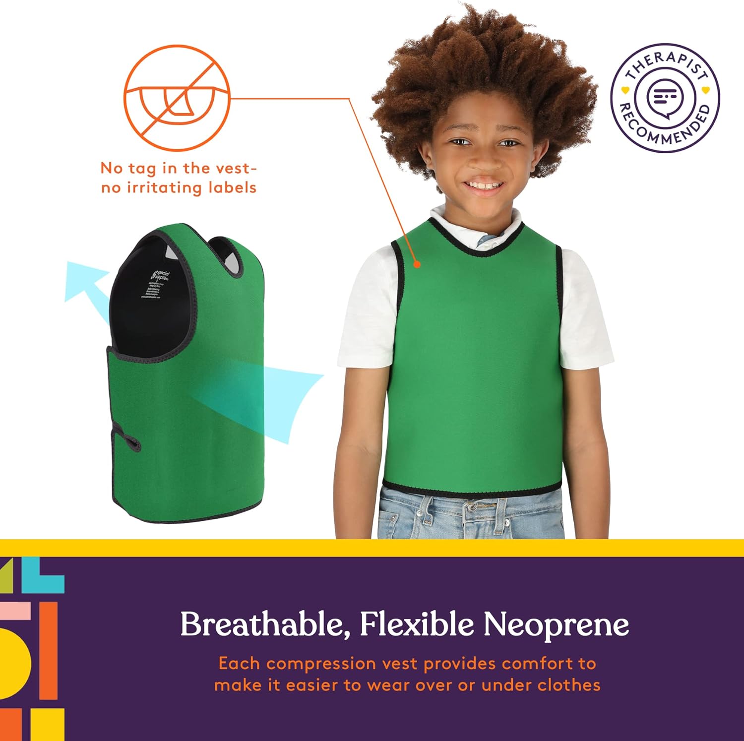 Compression Coat Deep Pressure Sensory Compression Vest – The Autism Store