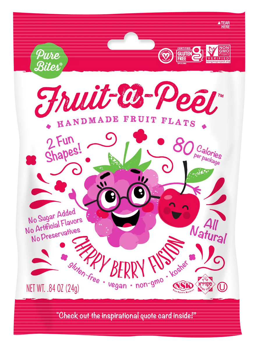 Fruit-a-Peel Cherry Berry Fusion Fruit Flats – The Autism Store