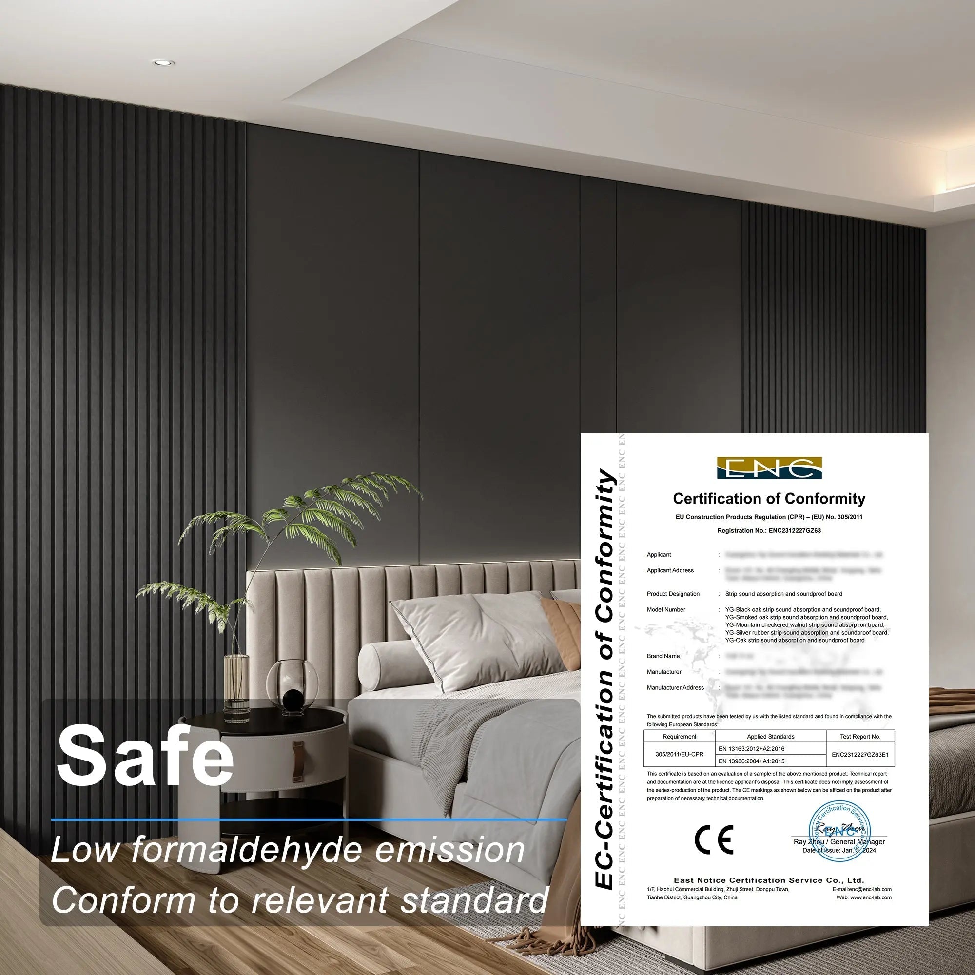 Acoustical 100% Polyester Wall Panel, 48x24x0.7 Sound Proof Wall Panel ...
