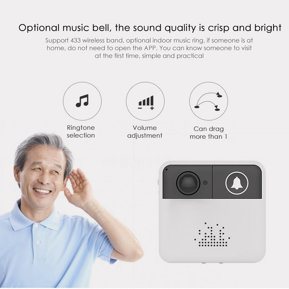 Knock Knock Video Doorbell WiFi Enabled Vista Shops