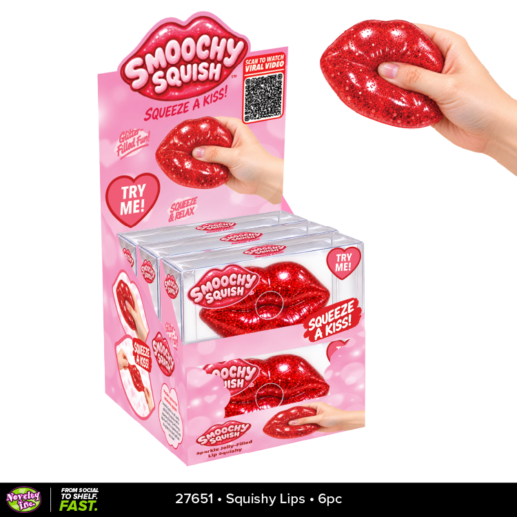 Fun Doh Valentines Day Glitter Red Squishy - PREORDER expected 12/14 ...