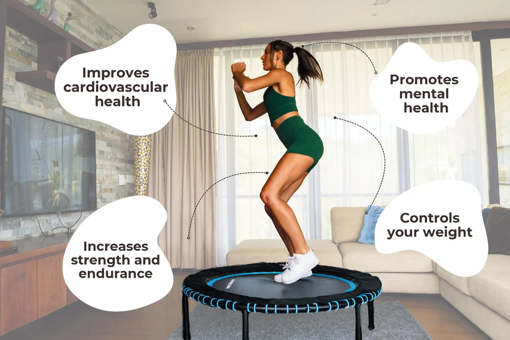 Mini Trampoline Rebounder for Adults – The Autism Store