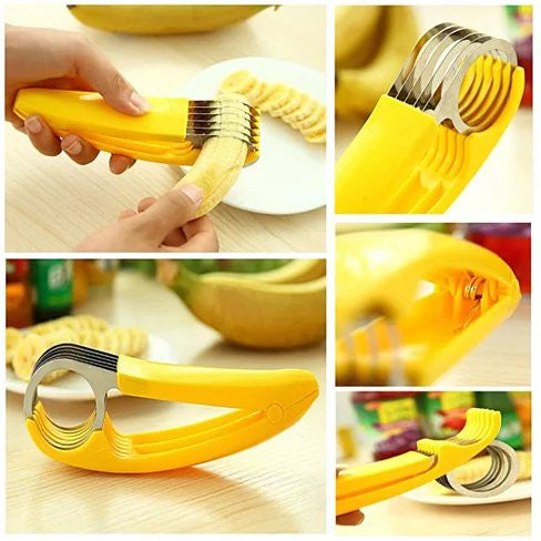 Go Bananas Over The Bite Size Banana Slicer Vista Shops