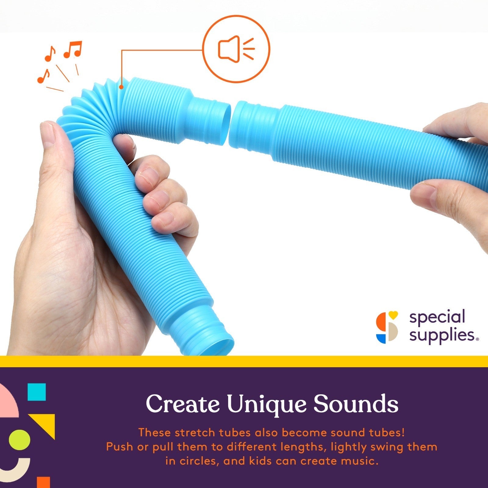 Pop Tube Storage Pop Tubes (Multi-Color): 8 Pack – The Autism Store